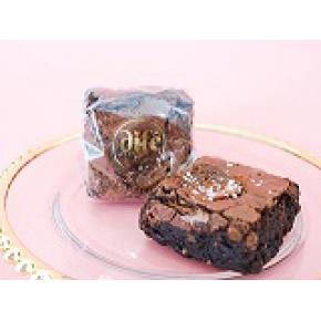 Brownie com caramelo salgado